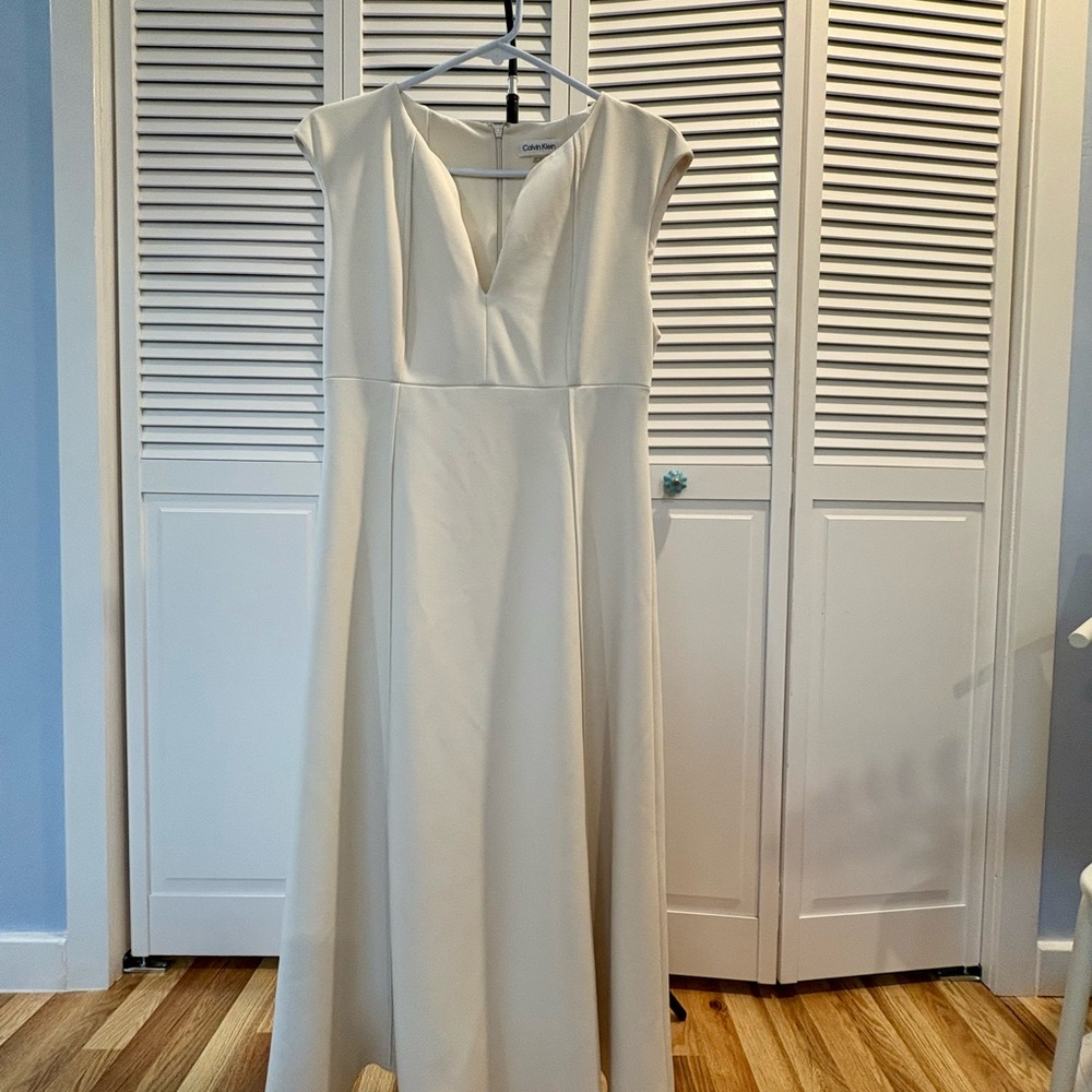Calvin Klein Cream Dress
